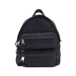 Gucci black backpack signature Web